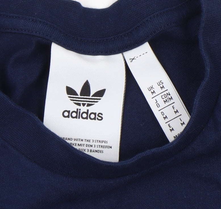 Mens UK Size M adidas Multicoloured T-Shirt