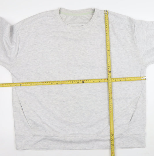 Womens UK Size XL Dunnes Stores Grey Pullover Sweatshirt