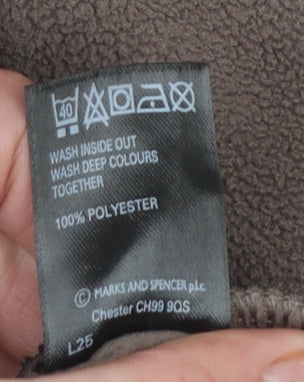 Womens UK Size 8 Marks and Spencer Brown Basic Jacket