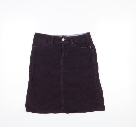 Womens UK Size 8 Gap A-Line Corduroy Skirt