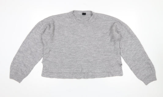 Womens UK Size M Urban Outfitters Grey Pullover Jumper
