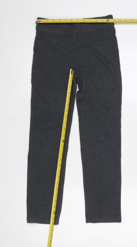 Girls UK Size 12-13 Years Dunnes Stores Regular Fit Jegging Grey Trousers