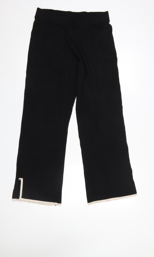 Womens UK Size 14 Dunnes Stores Regular Fit CasualWorkwearTravel Black Trousers
