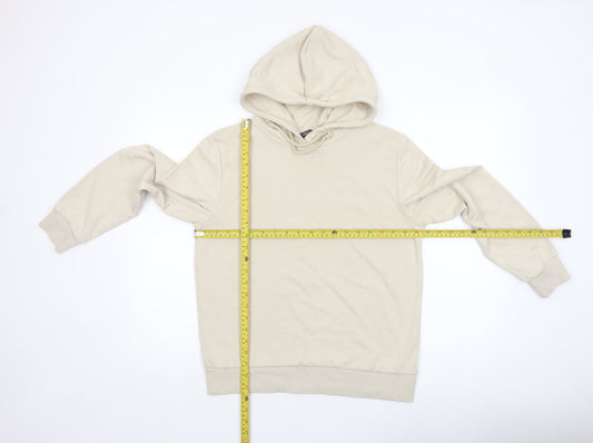 Womens UK Size 10 Marks and Spencer Beige Pullover Hoodie