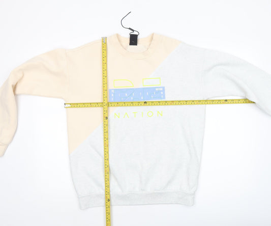 Womens UK Size XS P.E Nation Multicoloured Pullover Sweatshirt