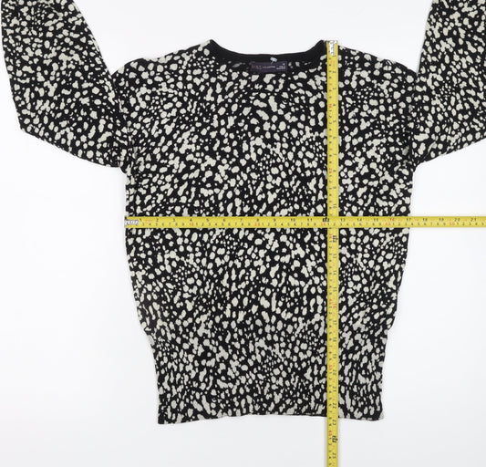 Womens UK Size 12 Marks and Spencer Black Pullover Jumper