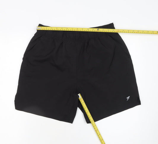 Mens UK Size L Workout Regular Fit Athletic Shorts
