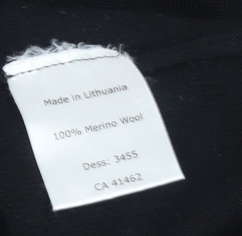 Mens UK Size S Bruuns Bazaar Black Pullover Jumper