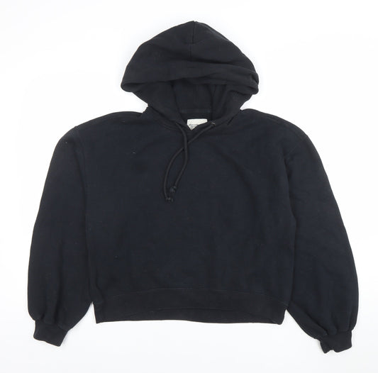 Womens UK Size S Abercrombie & Fitch Black Pullover Hoodie