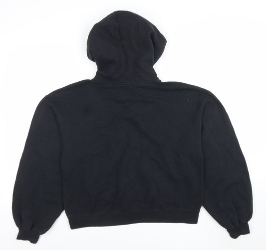 Womens UK Size S Abercrombie & Fitch Black Pullover Hoodie