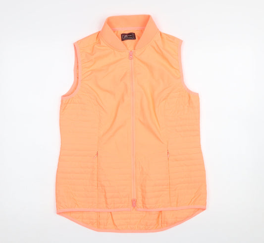 Womens UK Size 14 NEXT Orange Bodywarmer