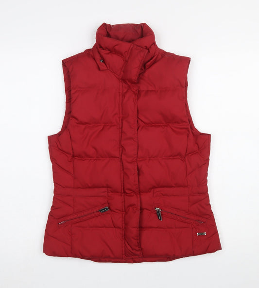 Womens UK Size XS Esprit Red Puffer Jacket