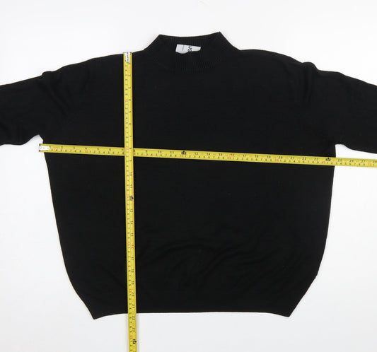 Womens UK Size 18 COLLUSION Black Pullover Jumper