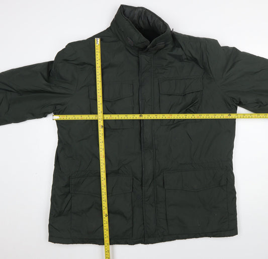 Mens UK Size XL Marks and Spencer Green Parka Coat