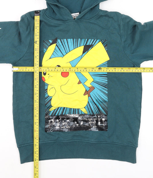 Boys UK Size 11 Years NEXT Blue Pullover Hoodie