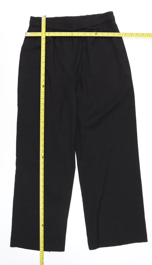 Womens UK Size 12 Gallery Regular Black Suit Trousers