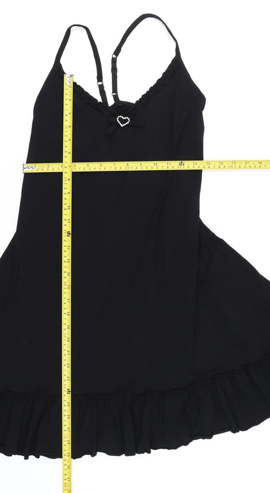 Womens UK Size M Yoek Slip Dress
