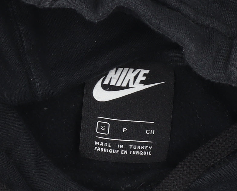 Mens UK Size S Nike Black Pullover Hoodie