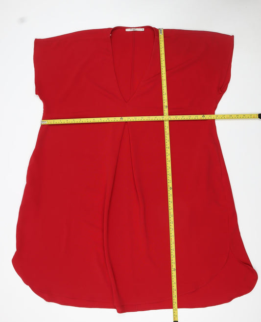 Womens UK Size M mat. Shift Dress