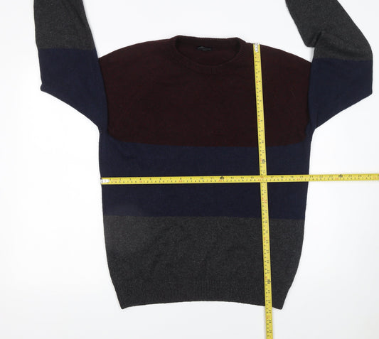 Mens UK Size L NEXT Multicoloured Pullover Jumper