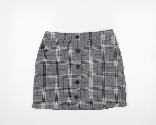 Womens UK Size 12 Marks and Spencer A-Line Tweed Skirt