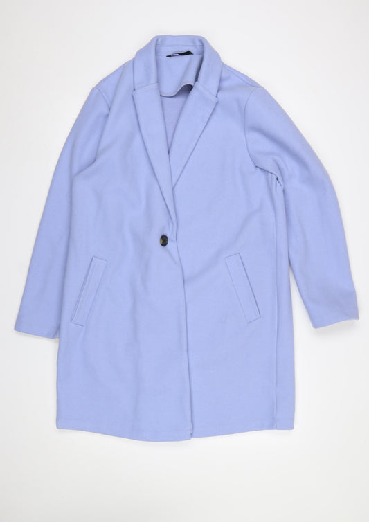 Womens UK Size L Dunnes Blue Overcoat