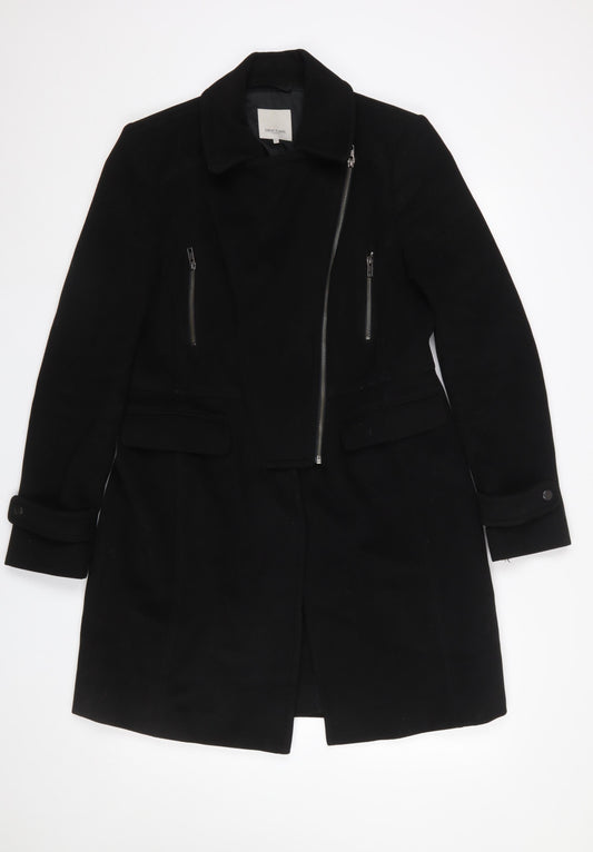 Womens UK Size L Great Plains Black Overcoat