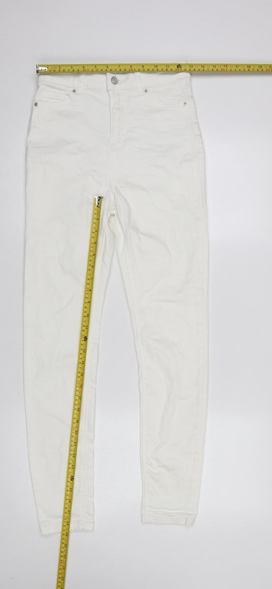 Womens UK Size 6 Primark Slim Fit Skinny White Jeans