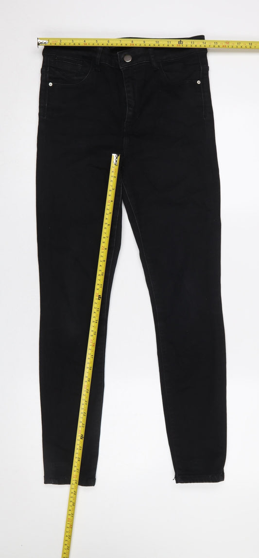 Womens UK Size 12 Dunnes Stores Slim Fit Skinny Black Jeans