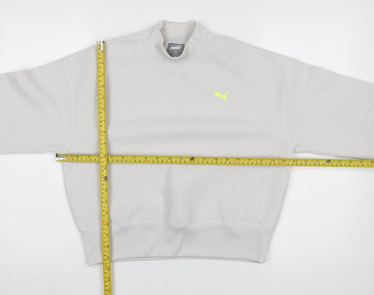 Womens UK Size M PUMA Grey Pullover Sweatshirt