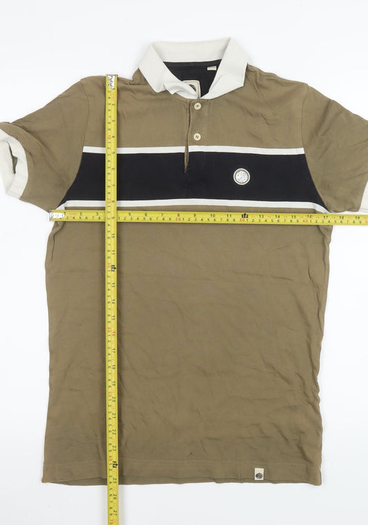 Mens UK Size XS Pretty Green 100% Cotton Polo Shirt