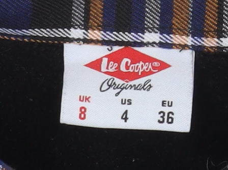 Womens UK Size 8 Lee Cooper Blue Classic Button-Up