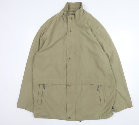 Mens UK Size 44 Frank Eden Beige Basic Jacket