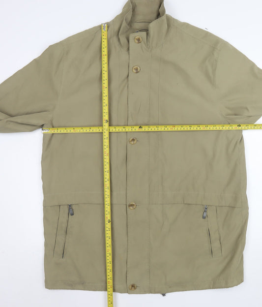 Mens UK Size 44 Frank Eden Beige Basic Jacket