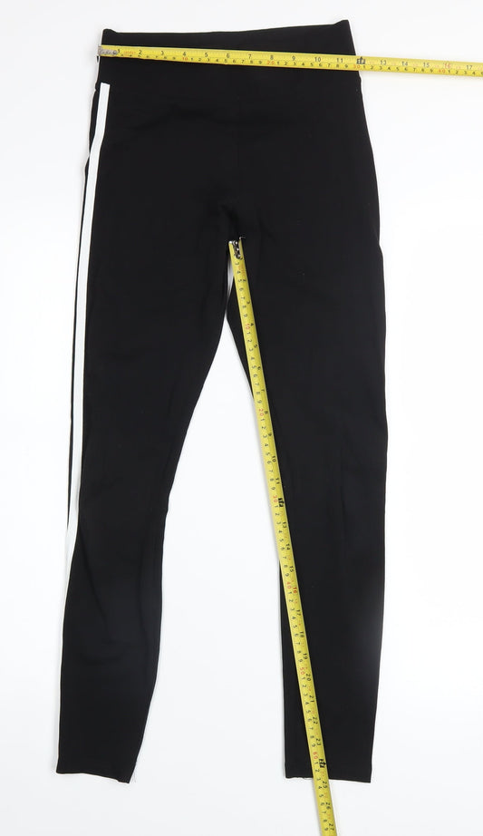 Womens UK Size 6 New Look Ankle Black Leggings