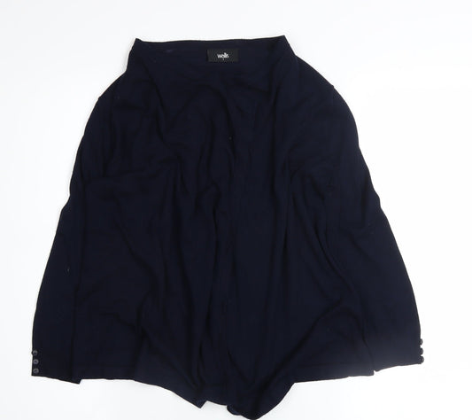 Womens UK Size S Wallis Black Cardigan Jumper