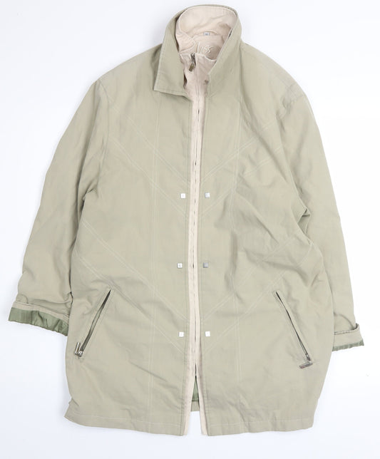 Womens UK Size 14 Klass Collection Beige Rain Coat