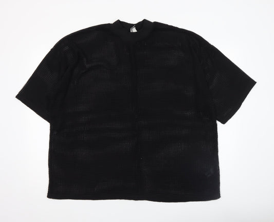 Womens UK Size 20 ASOS Black Camisole Blouse