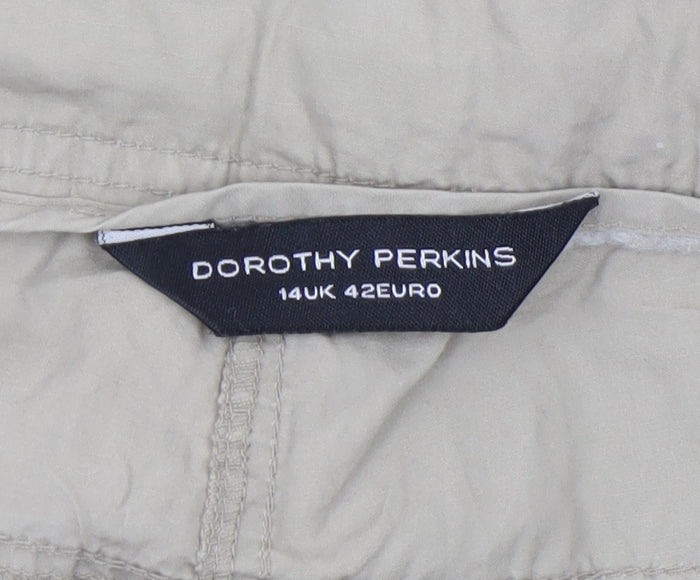 Womens UK Size 14 Dorothy Perkins Regular Fit Chino Shorts