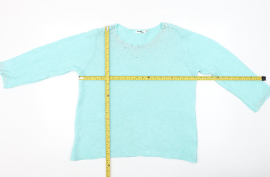 Womens UK Size XL Gerard Blue Pullover Jumper