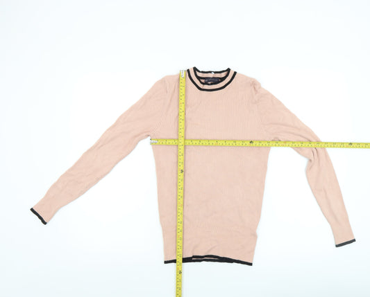 Womens UK Size 10 Marks and Spencer Beige Pullover Jumper