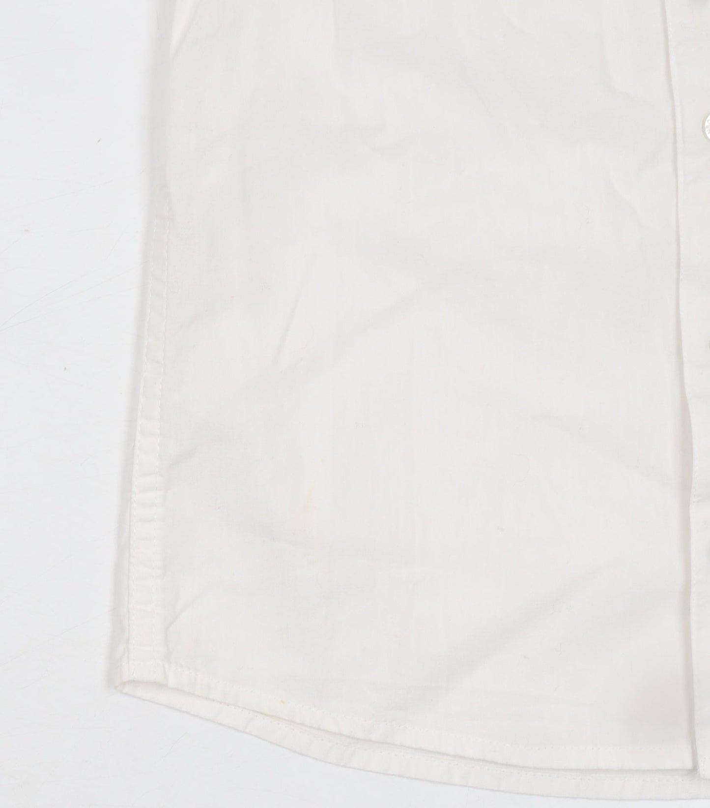 Girls UK Size 8 Years Monsoon Ivory Basic Button-Up