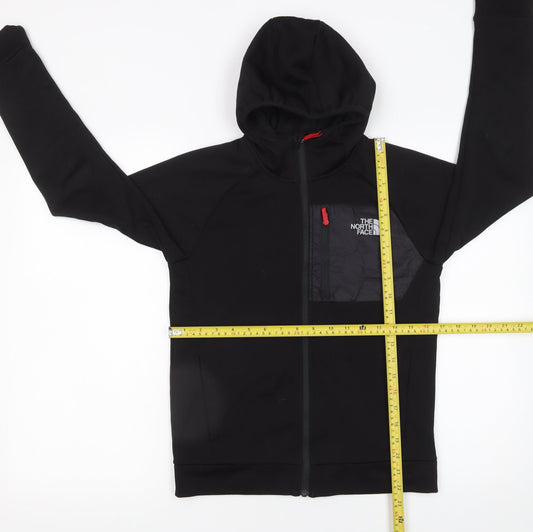 Boys UK Size L The North Face Black Full Zip Hoodie