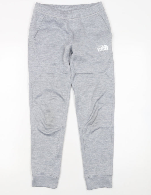 Boys UK Size M The North Face Regular Fit Jogger Grey Trousers