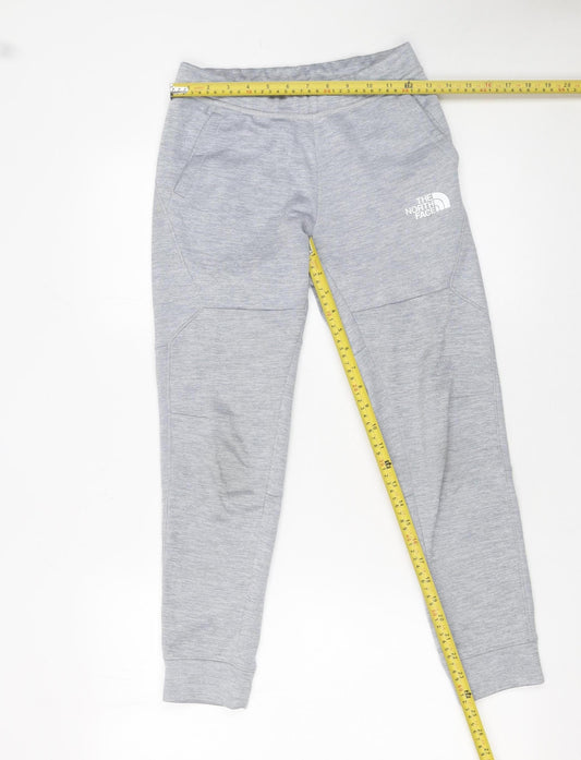 Boys UK Size M The North Face Regular Fit Jogger Grey Trousers