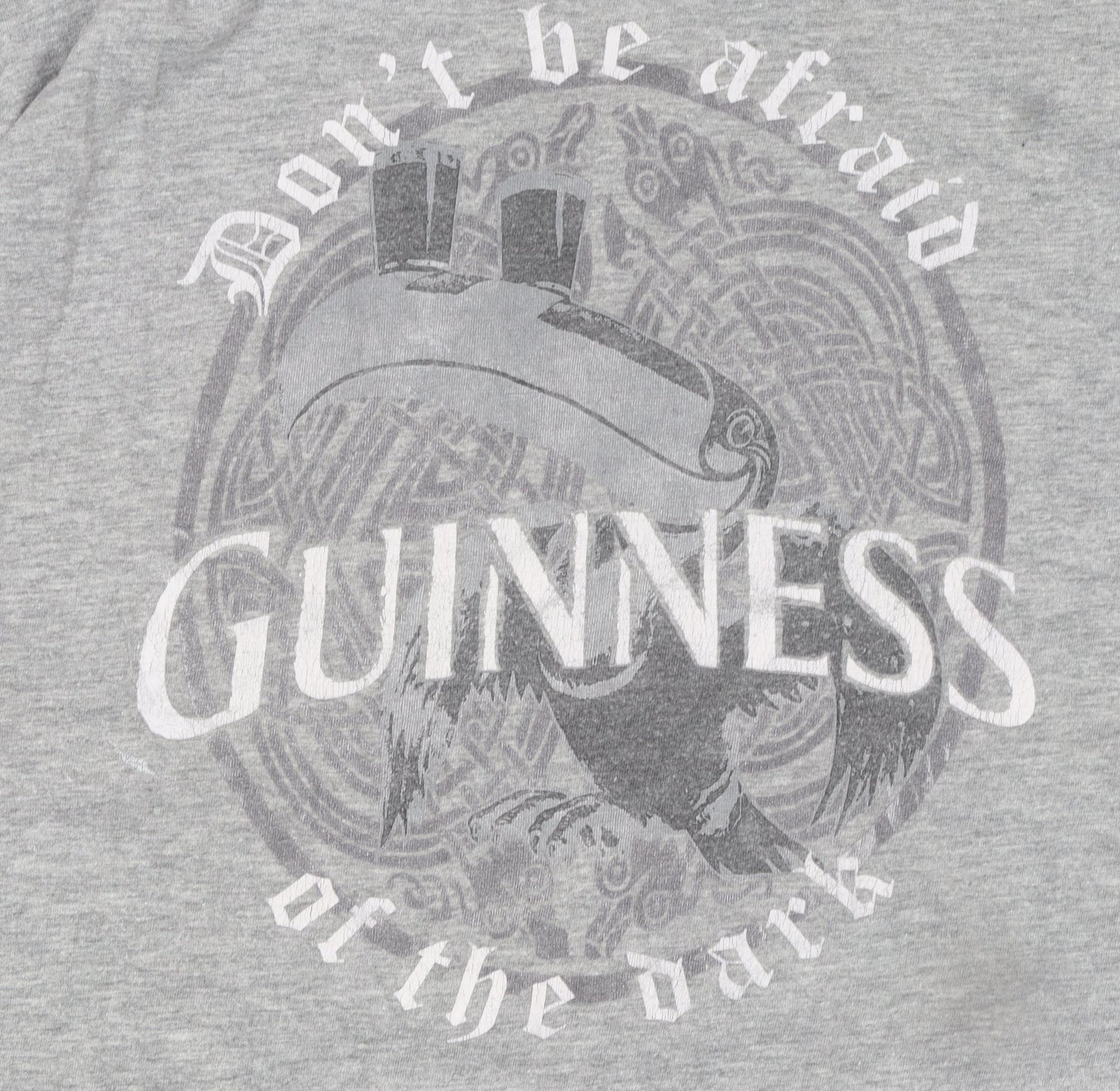 Mens UK Size M Guinness Grey T-Shirt