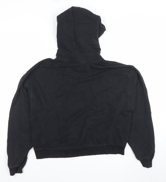 Womens UK Size S Abercrombie & Fitch Black Pullover Hoodie