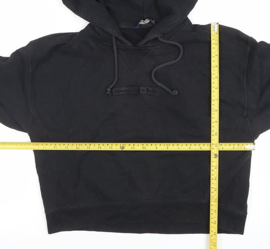 Womens UK Size S Abercrombie & Fitch Black Pullover Hoodie
