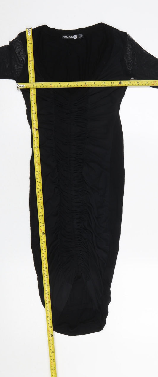 Womens UK Size 8 Boohoo Bodycon Dress
