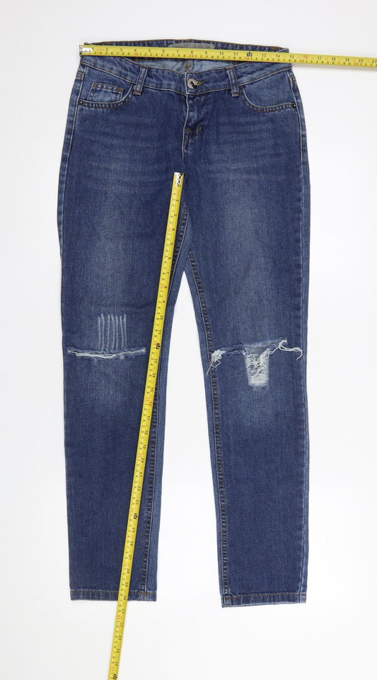 Womens UK Size 8 Denim Co Slim Fit Skinny Blue Jeans